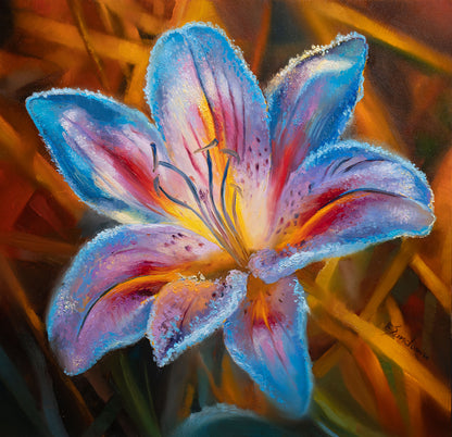 Lily Original Oil Painting