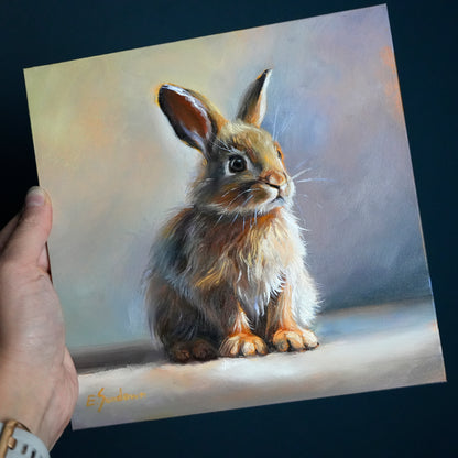 Rabbit Original Oil Painting