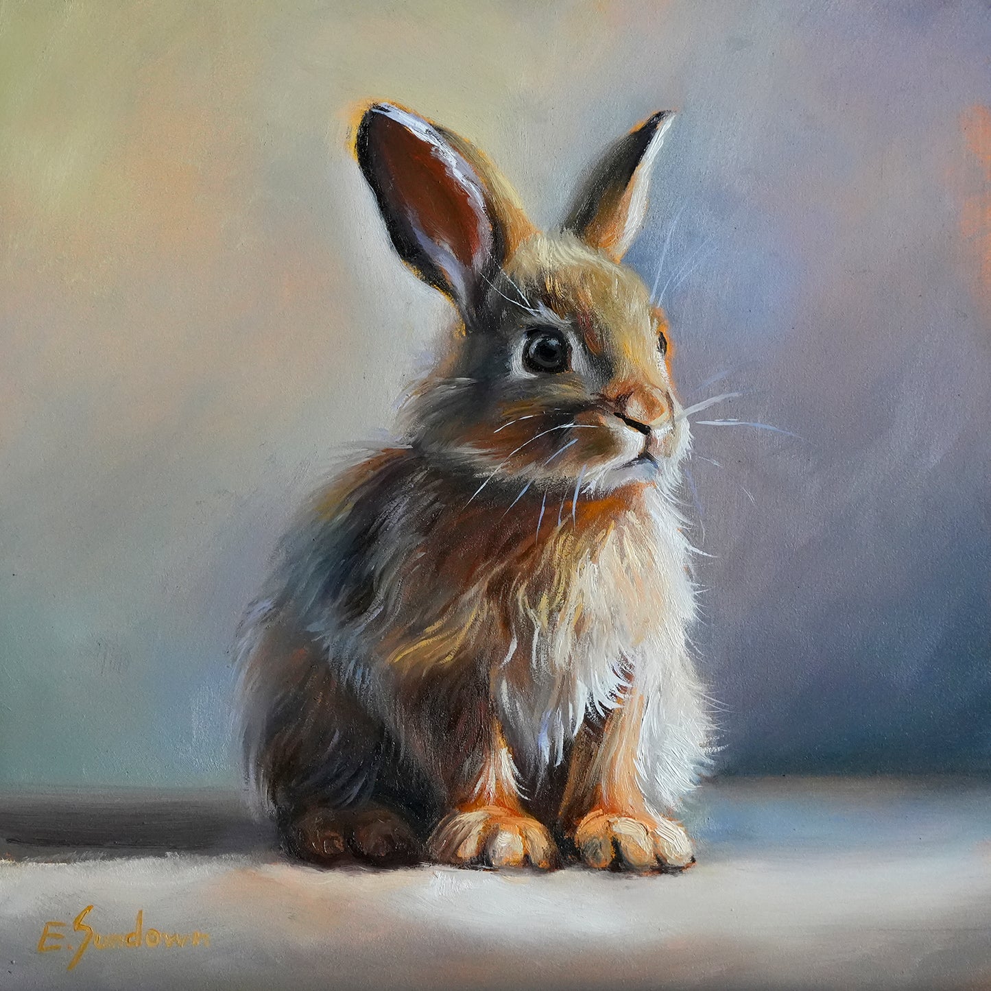 Rabbit Original Oil Painting